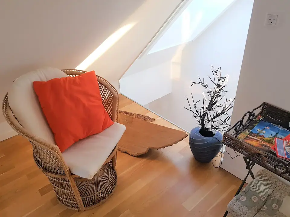 Lænestol ved vinduet